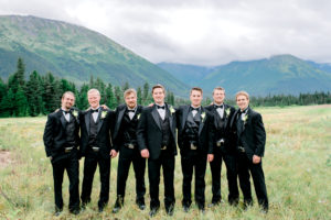 Moose Meadows groomsmen