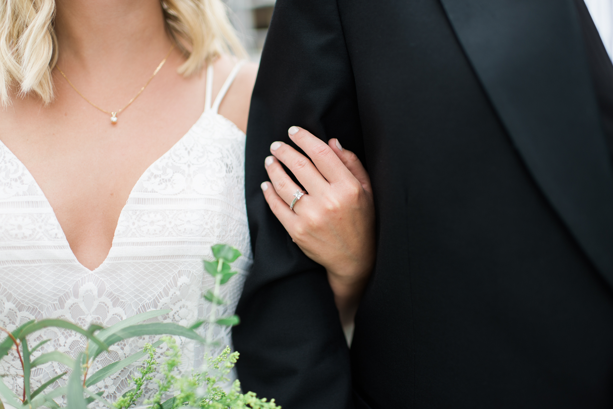 Alyeska Resort bride and groom wedding ring