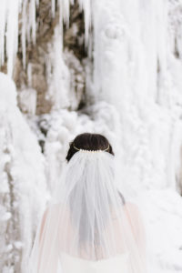 Alaska glacier bride