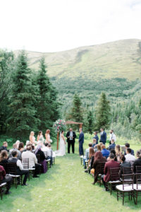 Alaska mountain wedding photographer