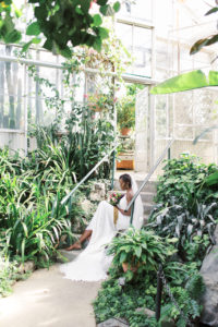 Mann Leiser Memorial Greenhouse wedding
