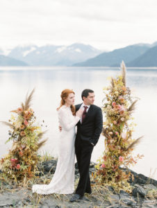 Alaska elopement wedding Turnagain Arm film photographer
