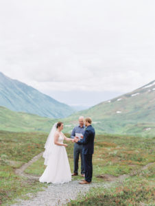 Hatcher Pass elopement in Alaska
